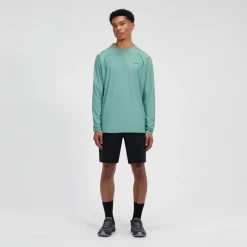 Berghaus Men's 24/7 Crew Long Sleeve Tech Tee - Green New
