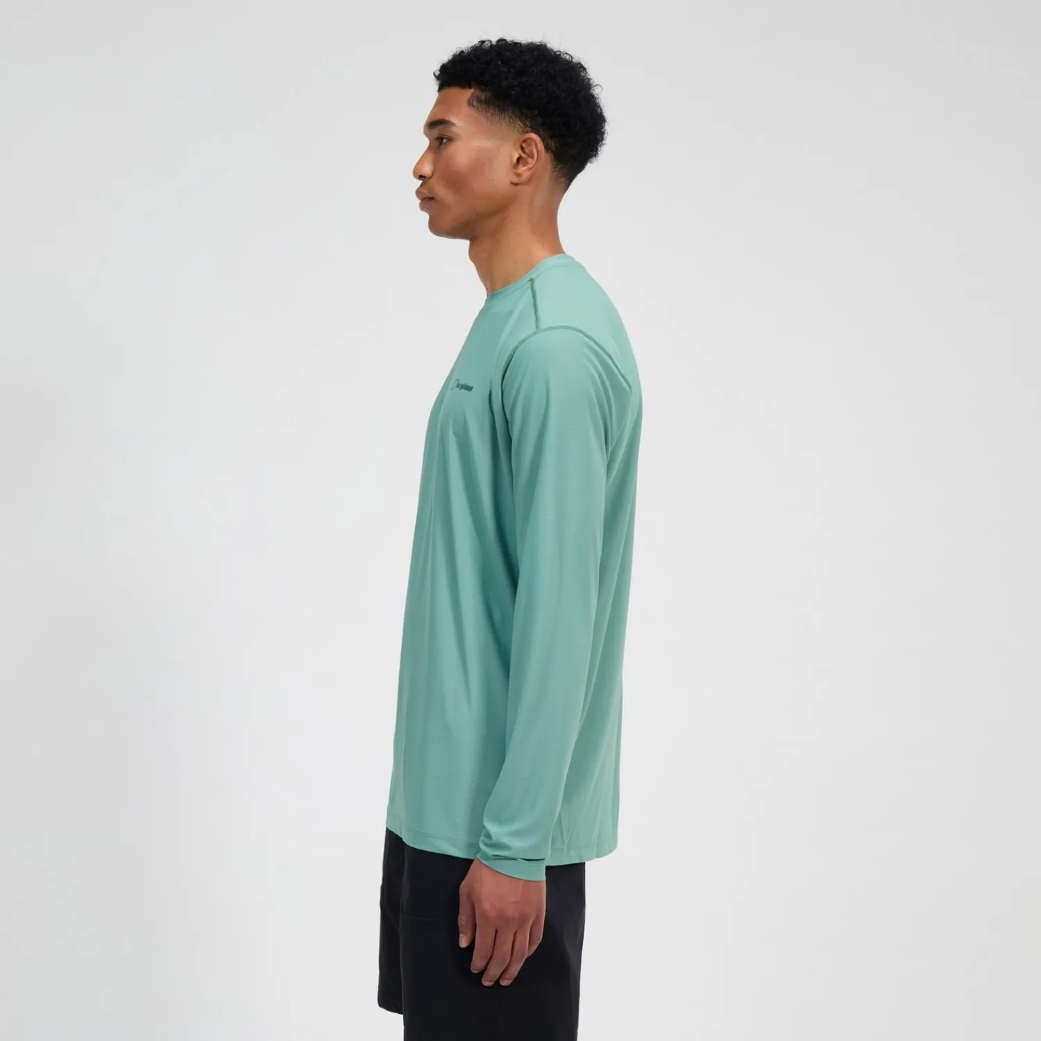 Berghaus Men's 24/7 Crew Long Sleeve Tech Tee - Green New