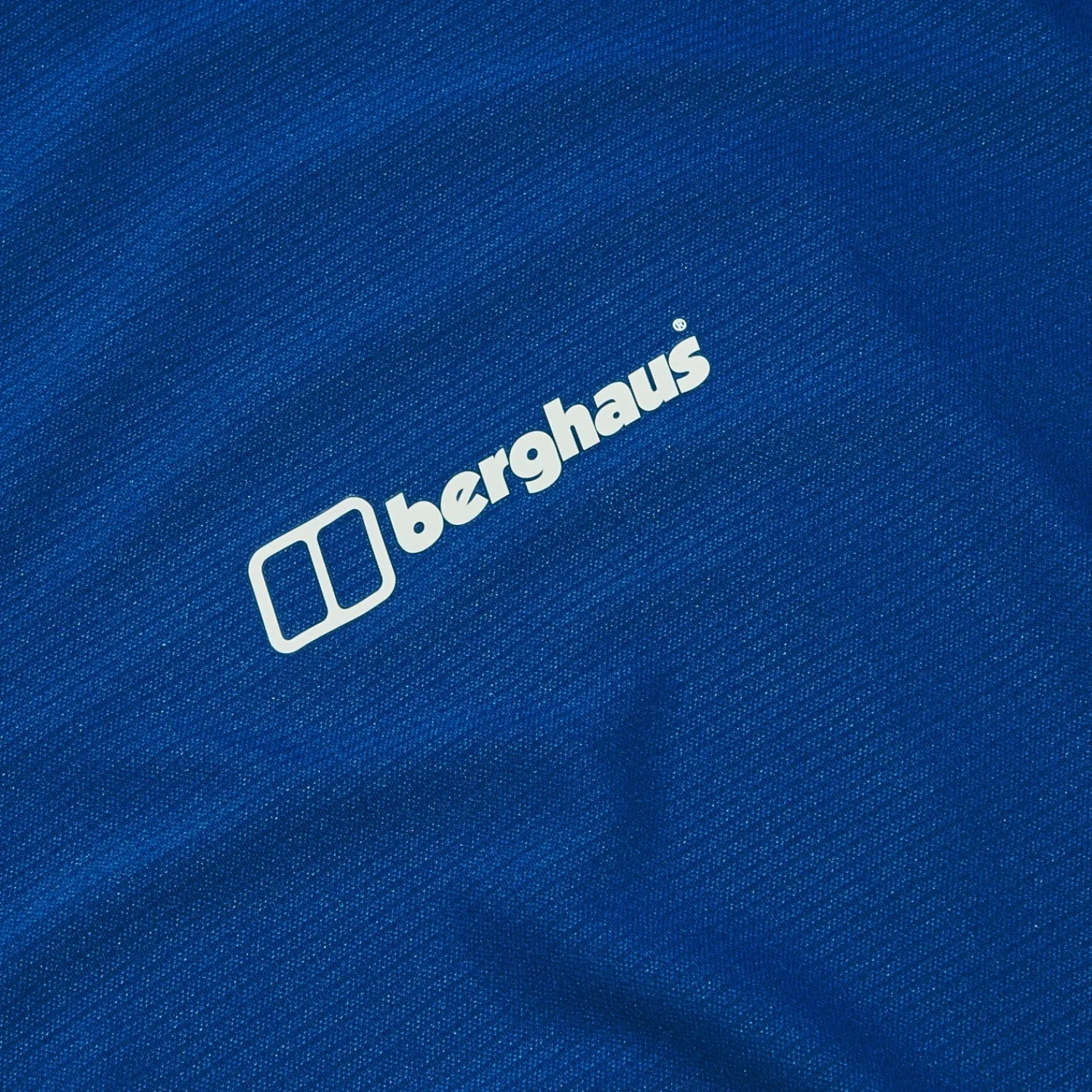 Berghaus Men's 247 Crew Long Sleeve Tech Tee - Blue Hot