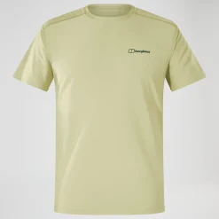 Berghaus Men's 24/7 Crew Short Sleeve Tech Tee - Natural Outlet