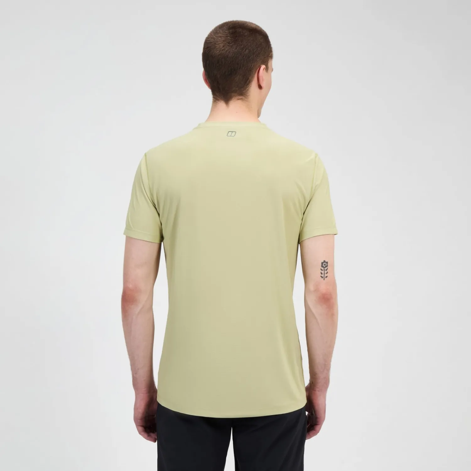 Berghaus Men's 24/7 Crew Short Sleeve Tech Tee - Natural Outlet