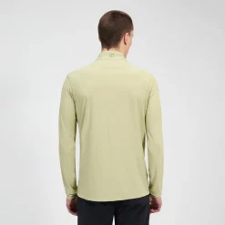 Berghaus Men's 24/7 Half Zip Long Sleeve Tech Tee - Natural Online