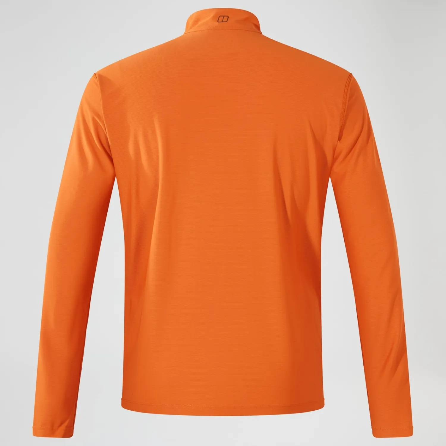Berghaus Men's 24/7 Half Zip Long Sleeve Tech Tee - Orange Fashion