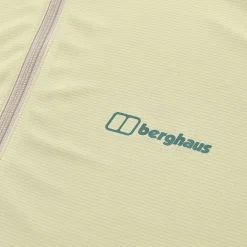 Berghaus Men's 24/7 Half Zip Long Sleeve Tech Tee - Natural Online