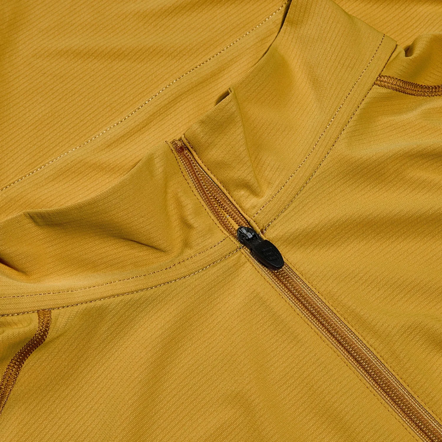 Berghaus Men's 24/7 Half Zip Long Sleeve Tech Tee - Yellow Hot