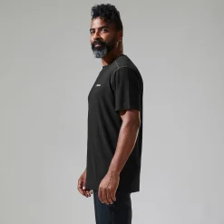 Berghaus Men's 24/7 Tech Tee Super Stretch Crew - Black Sale