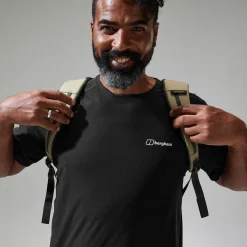 Berghaus Men's 24/7 Tech Tee Super Stretch Crew - Black Sale