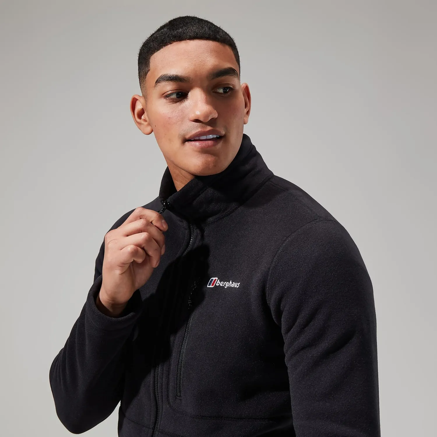 Berghaus Men's Activity Polartec Jacket InterActive - Black Clearance