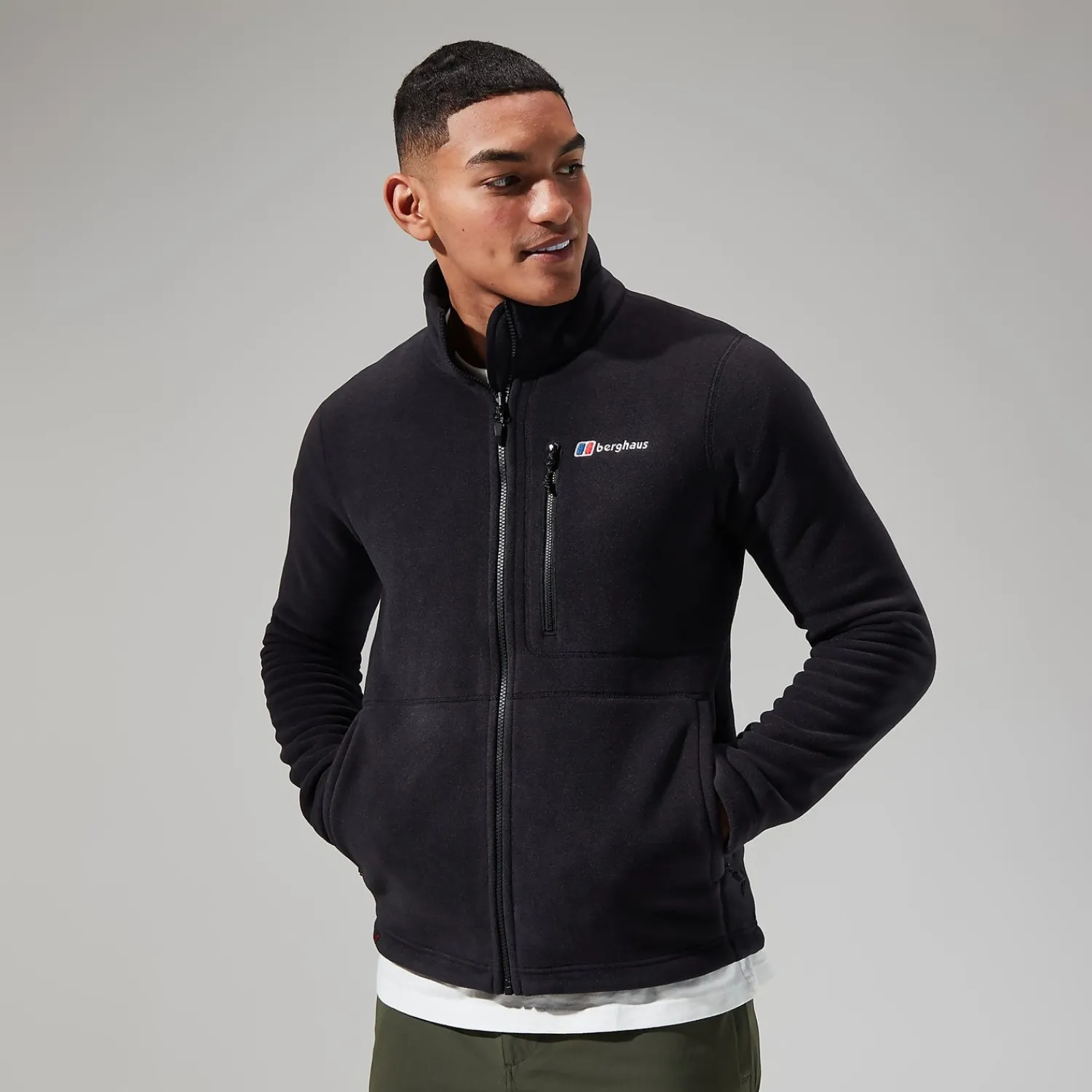 Berghaus Men's Activity Polartec Jacket InterActive - Black Clearance
