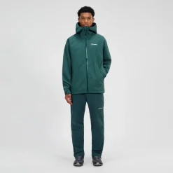 Berghaus Men's Arnaby Hooded Waterproof Jacket - Green Outlet
