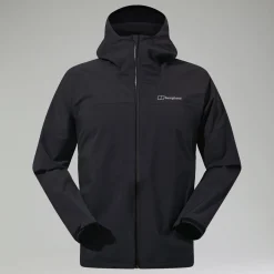 Berghaus Men's Arnaby Hooded Waterproof Jacket Black Sale
