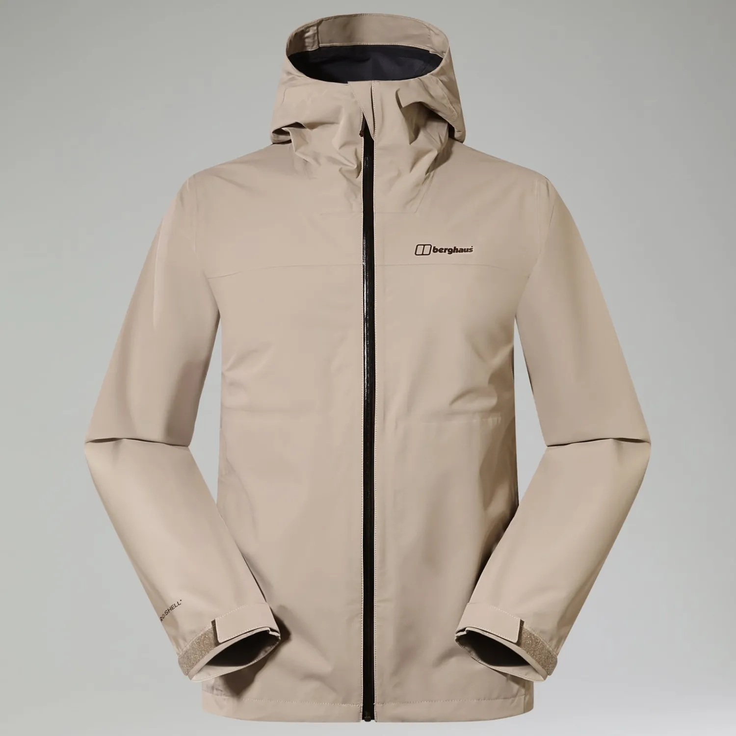 Berghaus Men's Arnaby Hooded Waterproof Jacket - Grey Outlet