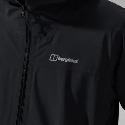 Berghaus Men's Arnaby Hooded Waterproof Jacket Black Sale