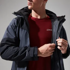 Berghaus Men's Arran Gemini 3in1 Jacket - Dark Grey/Black Outlet