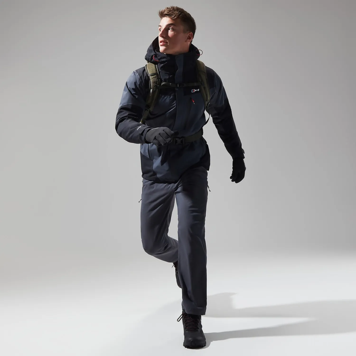 Berghaus Men's Arran Gemini 3in1 Jacket - Dark Grey/Black Outlet