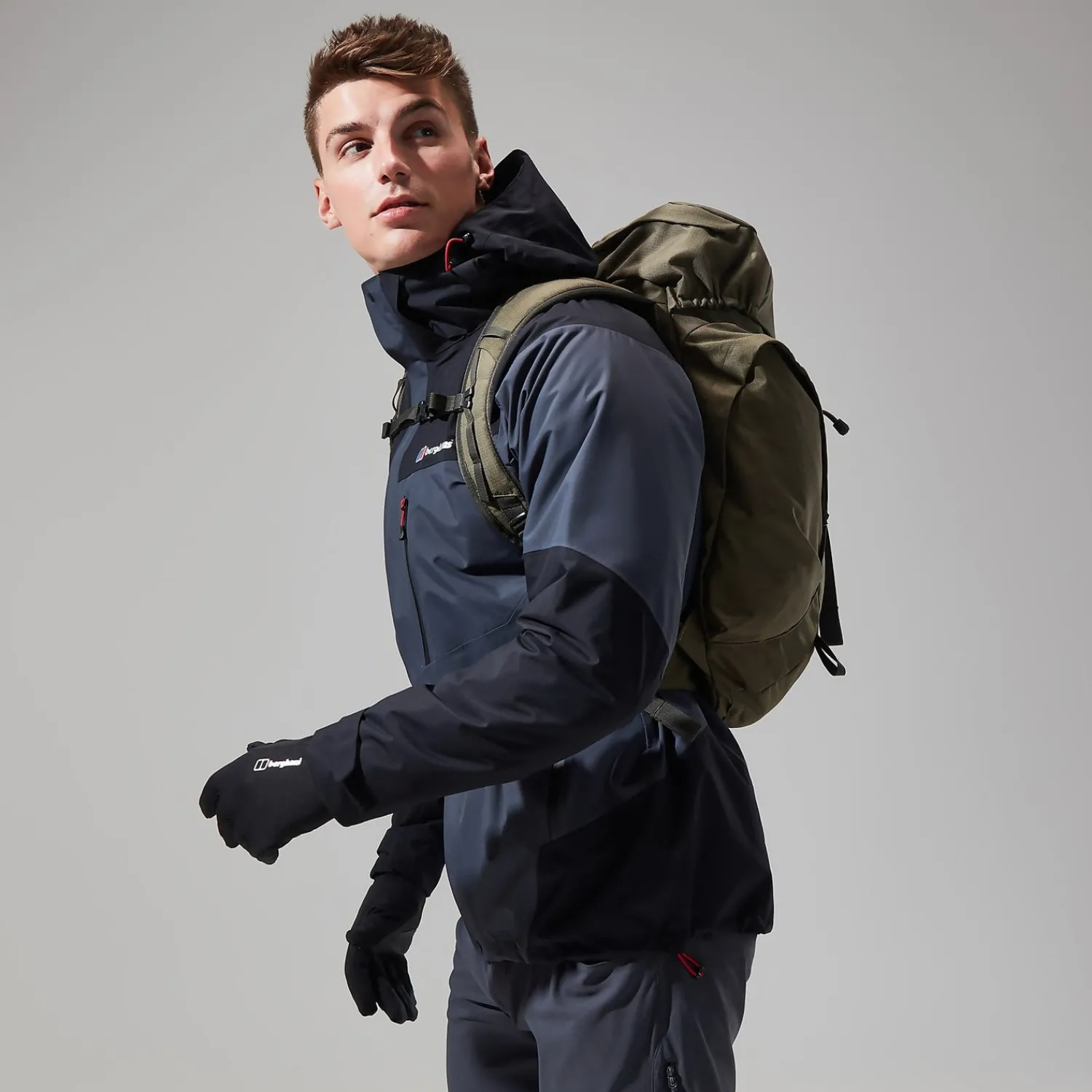 Berghaus Men's Arran Gemini 3in1 Jacket - Dark Grey/Black Outlet