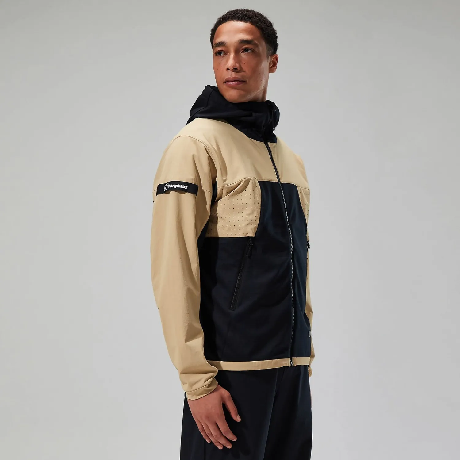 Berghaus Men's Benwell Hooded Jacket - Natural Clearance