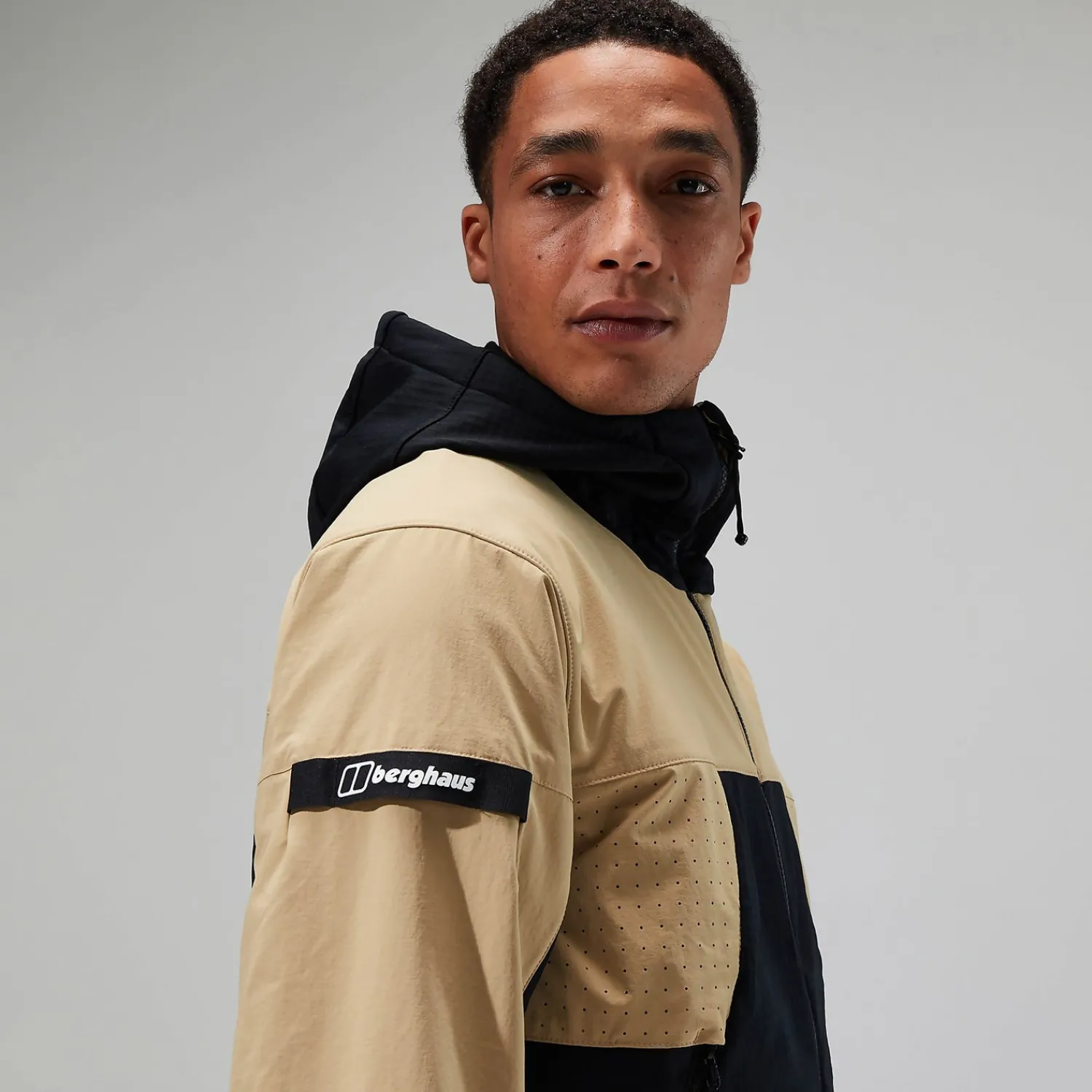 Berghaus Men's Benwell Hooded Jacket - Natural Clearance