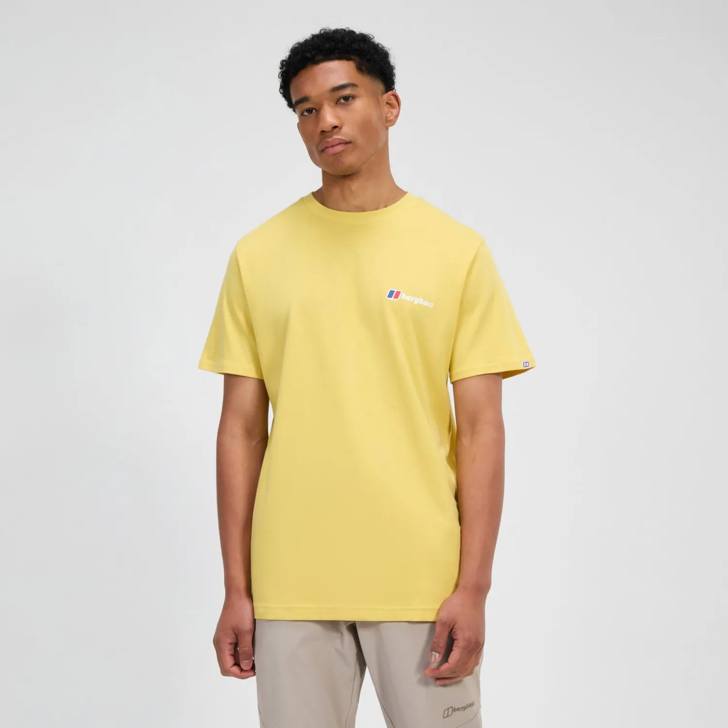 Berghaus Men's Class Logo Tee - Yellow Sale