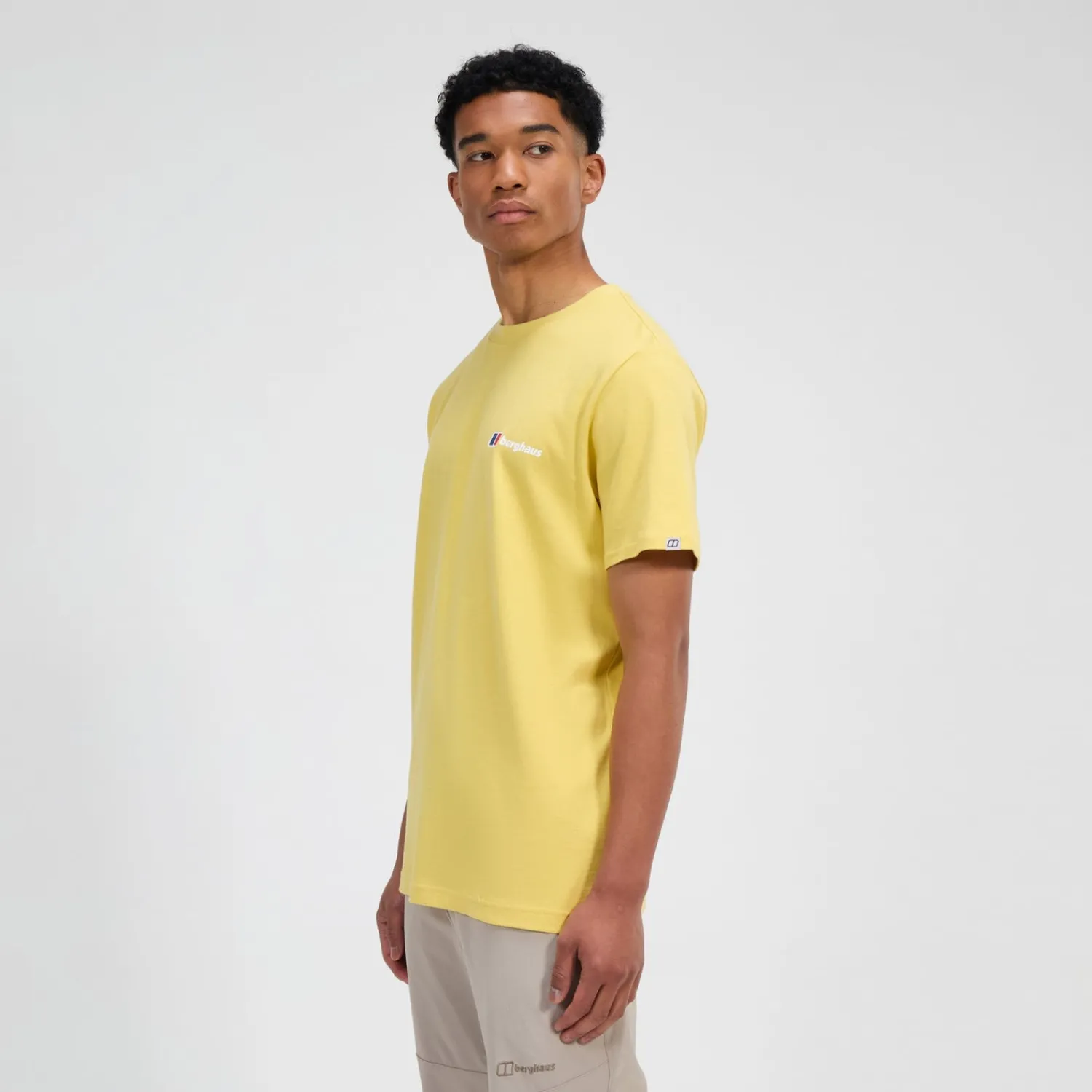 Berghaus Men's Class Logo Tee - Yellow Sale