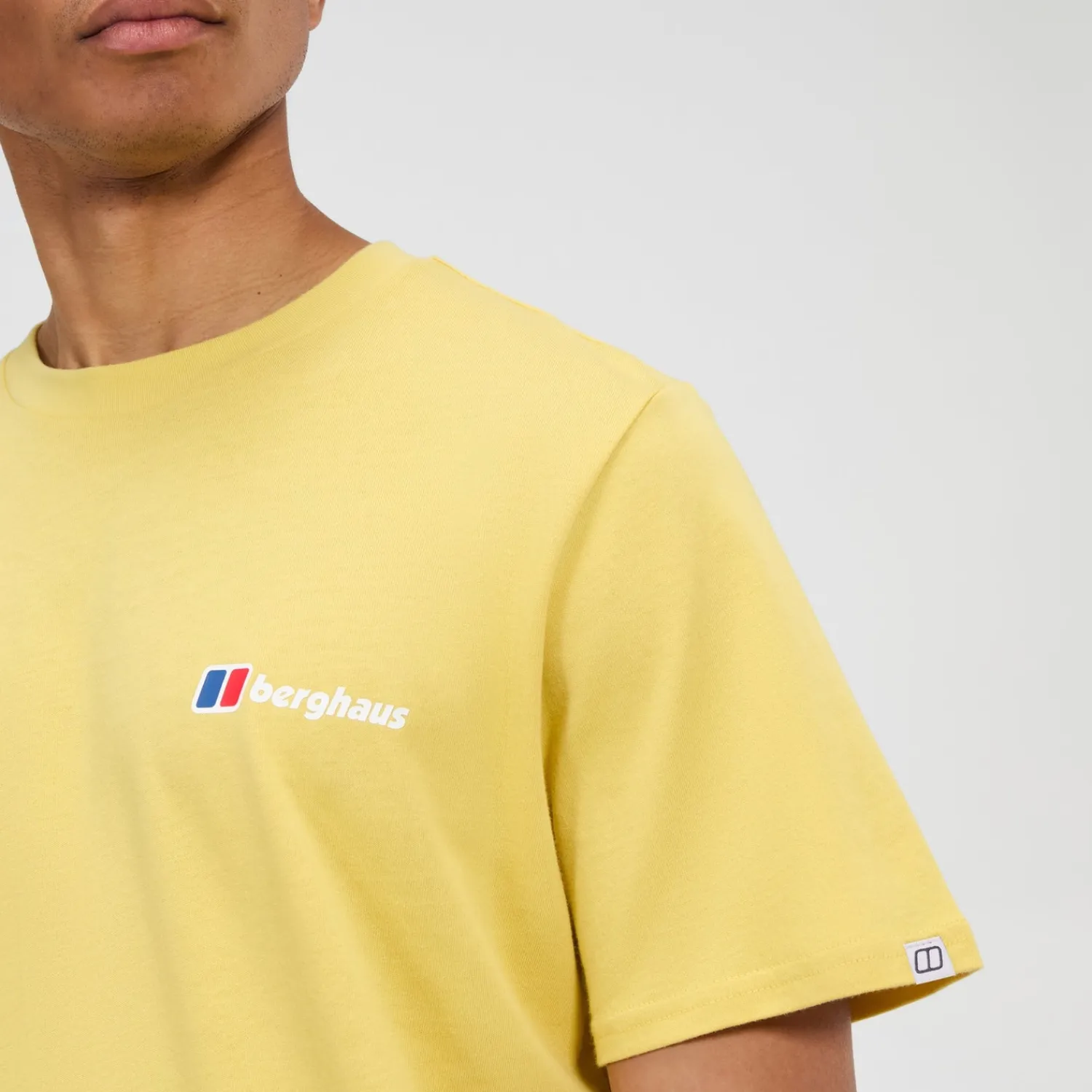 Berghaus Men's Class Logo Tee - Yellow Sale