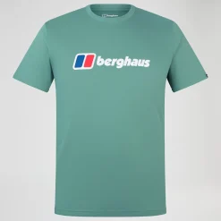 Berghaus Men's Class XL-Logo Tee - Green Outlet