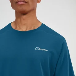 Berghaus Men's Delta Short Sleeve Tech Tee - Blue New