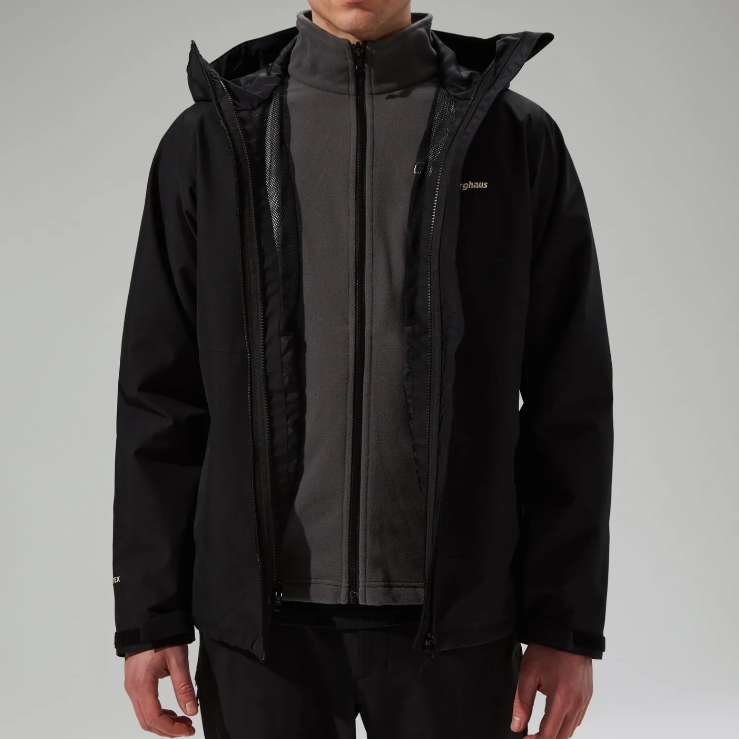 Berghaus Men's Bramblfell Gemini Gore-Tex Waterproof 3in1 Jacket - Black Sale