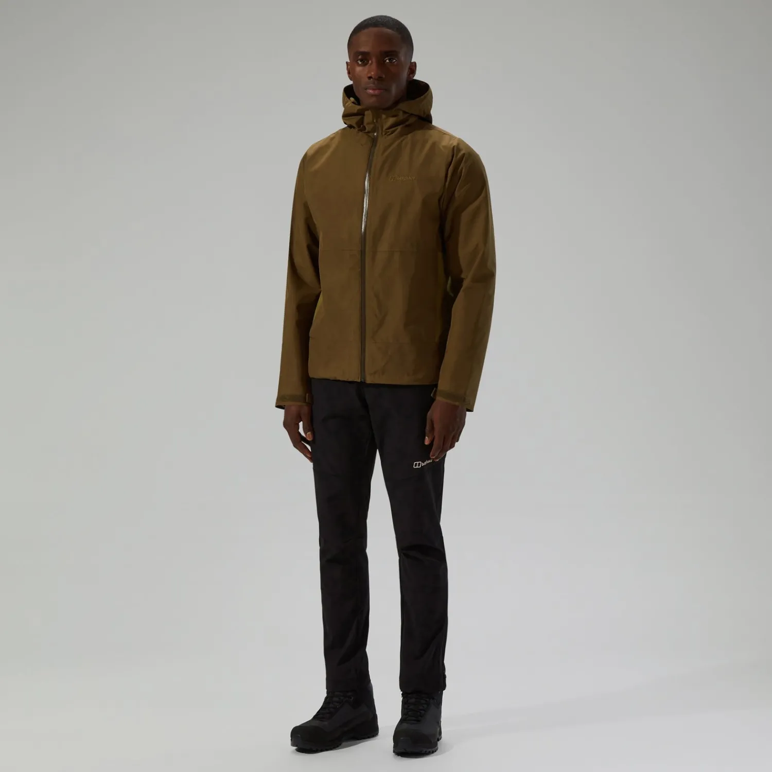 Berghaus Men's Bramblfell InterActive Gore-Tex Waterproof Jacket - Brown/Green Sale