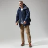 Berghaus Men's Breccan Insulated Waterproof Parka - Blue Discount