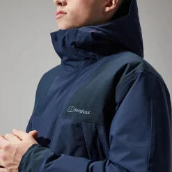 Berghaus Men's Breccan Insulated Waterproof Parka - Blue Discount