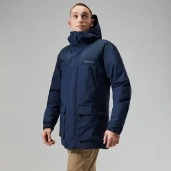 Berghaus Men's Breccan Insulated Waterproof Parka - Blue Discount