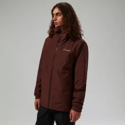 Berghaus Men's Deluge Pro 3.0 Insulated Waterproof Jacket - Brown Hot