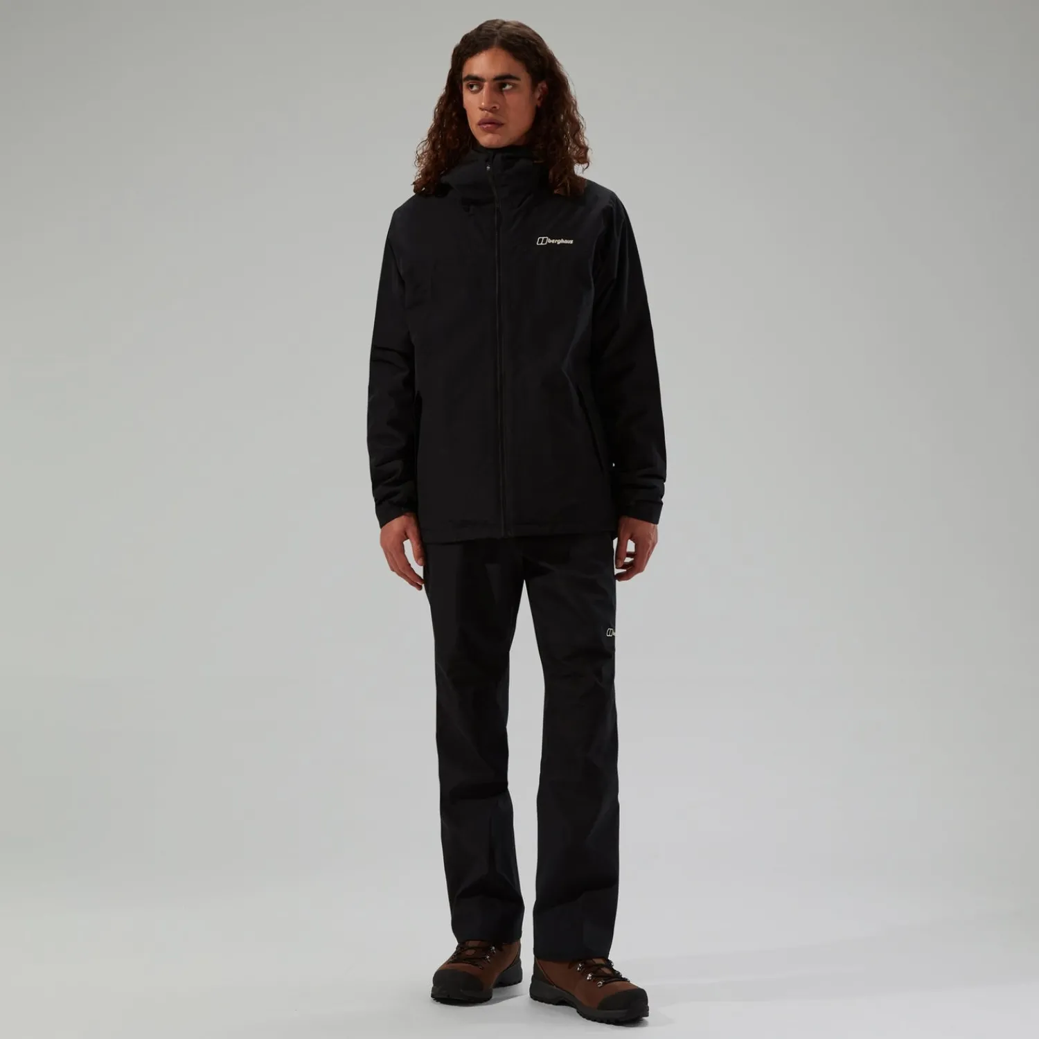 Berghaus Men's Deluge Pro 3.0 Insulated Waterproof Jacket - Black Best