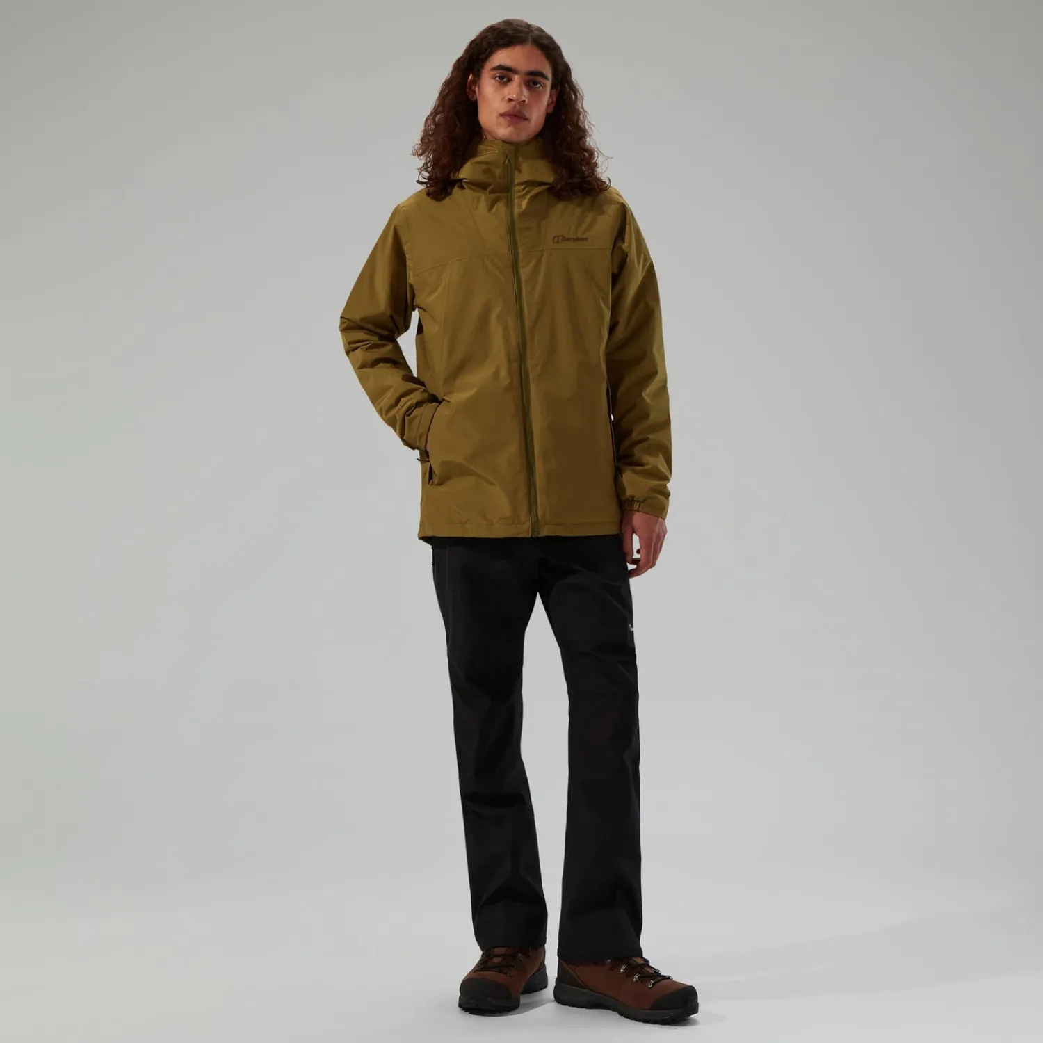Berghaus Men's Deluge Pro 3.0 Insulated Waterproof Jacket - Green Online