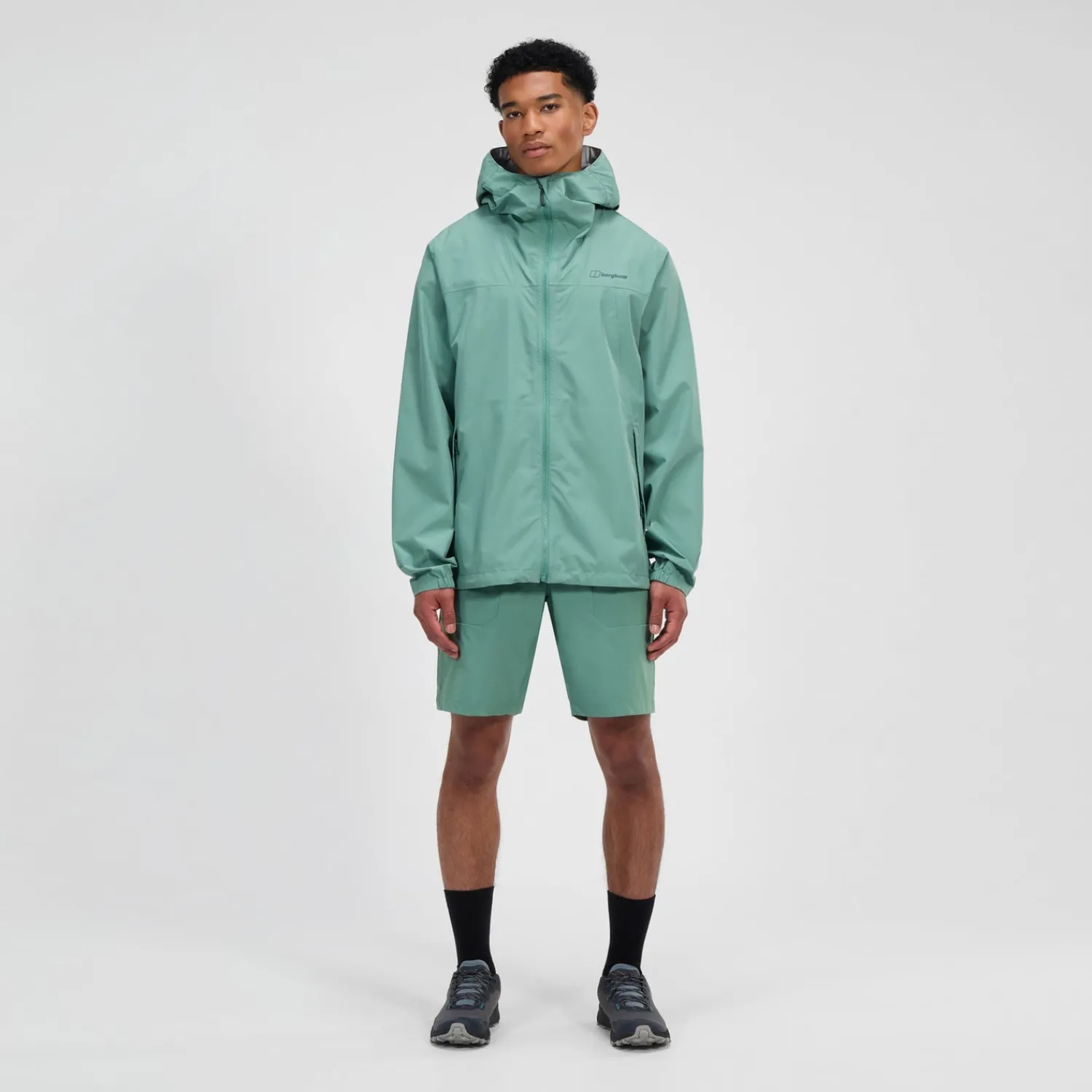 Berghaus Men's Deluge Pro 3.0 Waterproof Jacket - Green Outlet