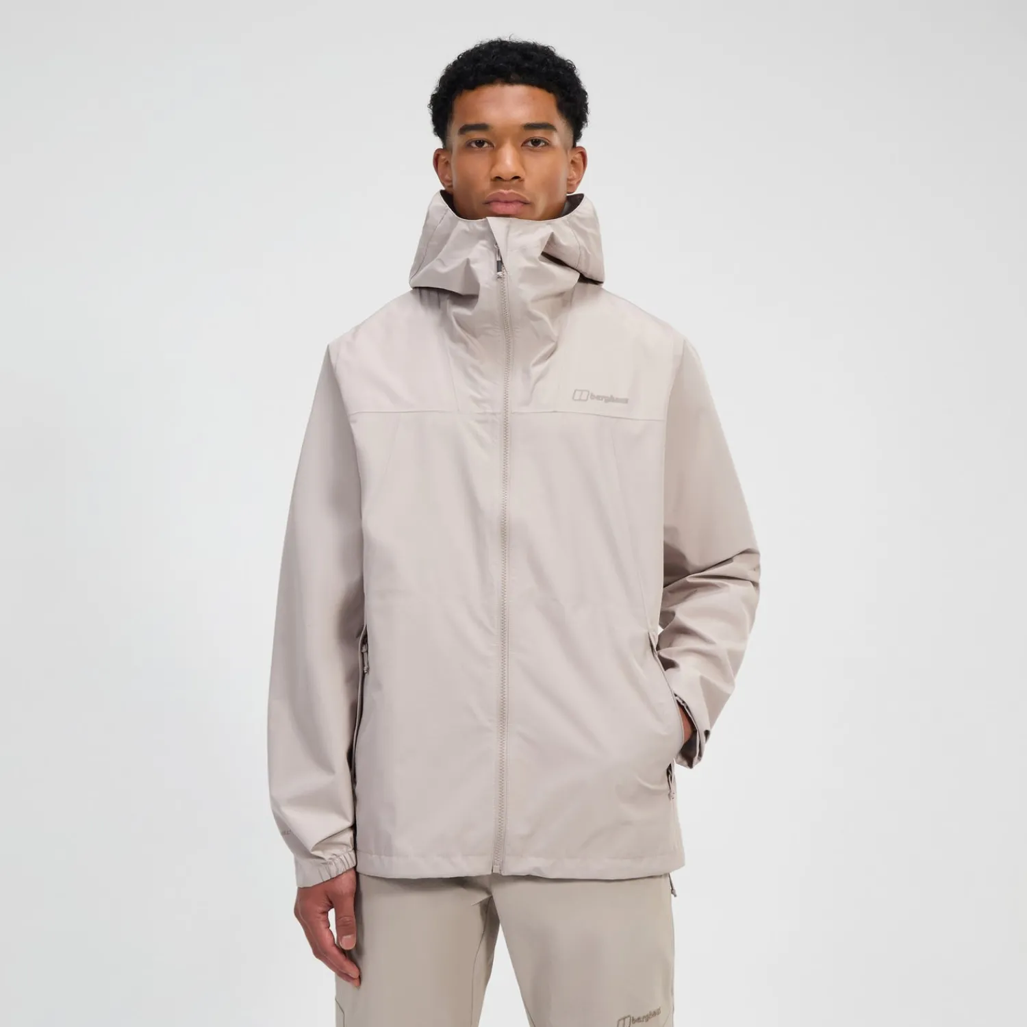 Berghaus Men's Deluge Pro 3.0 Waterproof Jacket - Grey Outlet