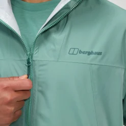Berghaus Men's Deluge Pro 3.0 Waterproof Jacket - Green Outlet