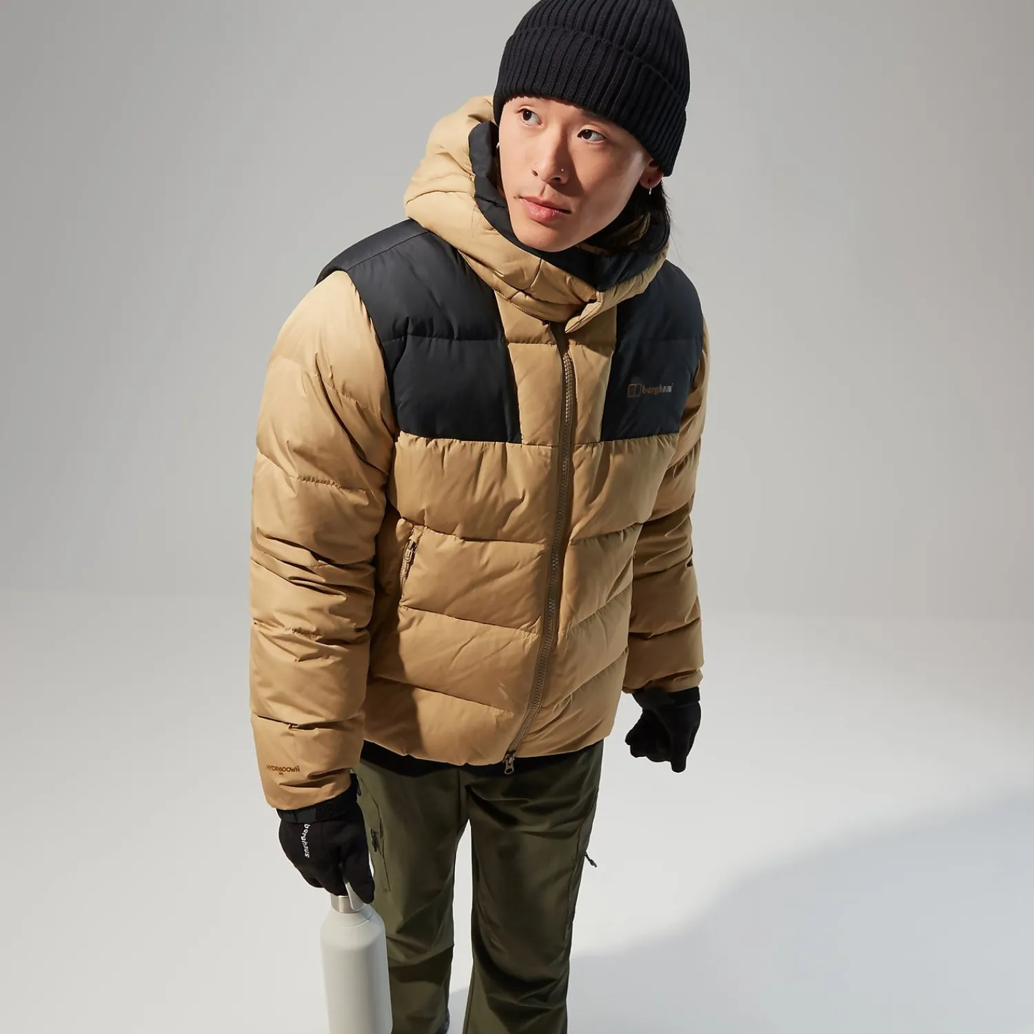 Berghaus Men's Embo 4in1 Down Insulated Jacket - Natural Clearance