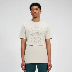 Berghaus Men's Everyday Elements Short Sleeve Tee - Grey Clearance