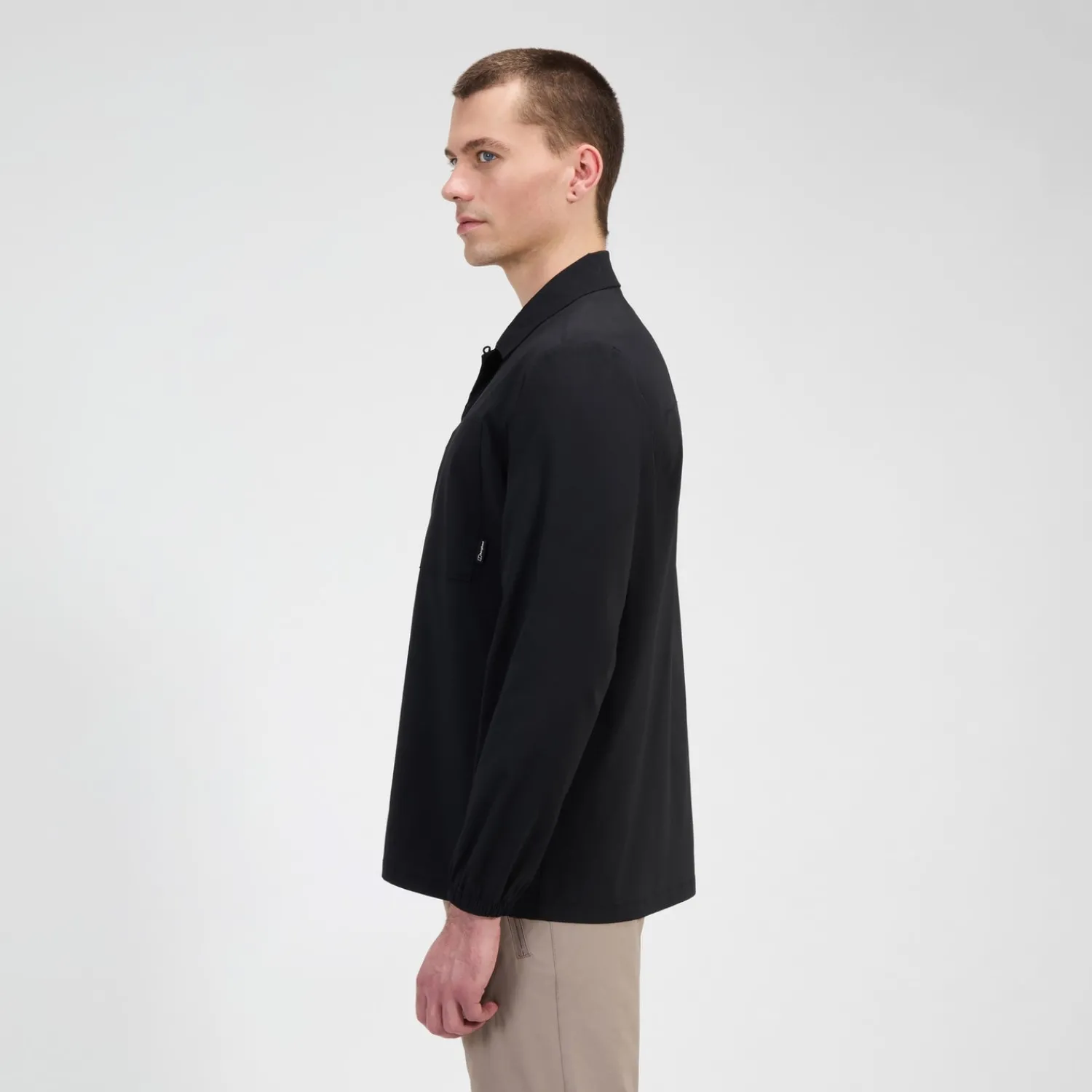 Berghaus Men's Explorer Long Sleeve Overshirt - Black Online