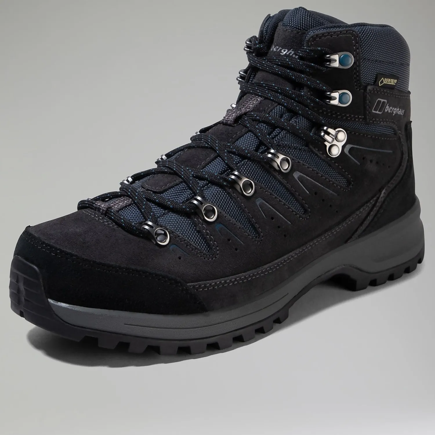 Berghaus Men's Explorer Trek GTX - Dark Grey/Blue Discount