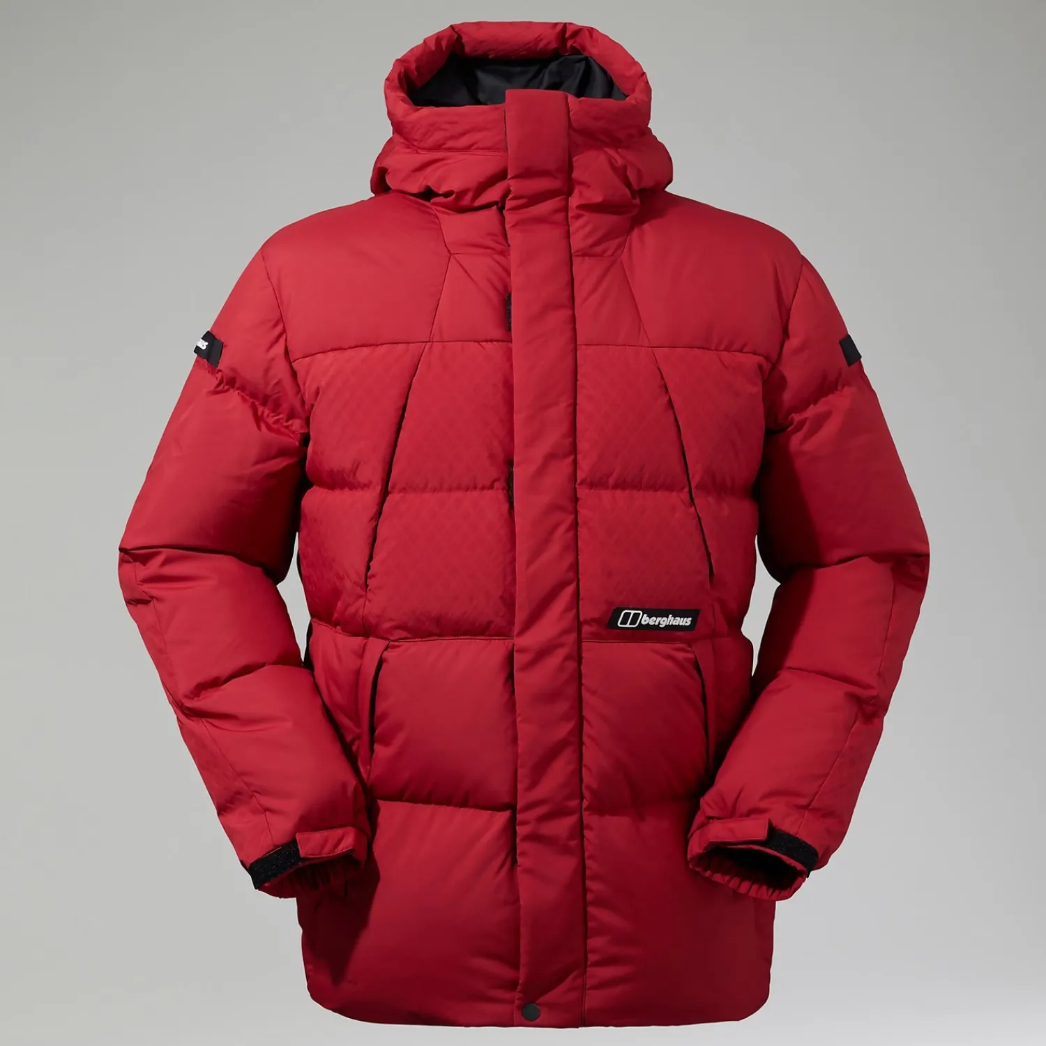 Berghaus Men's Fawdon Down Jacket - Dark Red/Black Hot