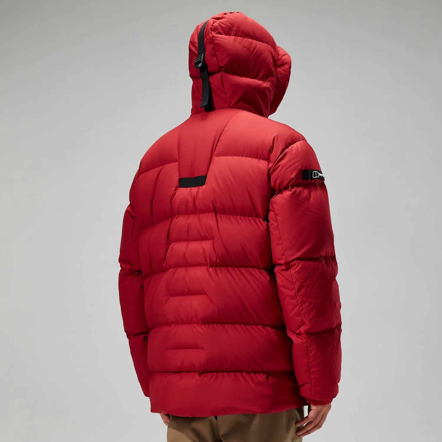 Berghaus Men's Fawdon Down Jacket - Dark Red/Black Hot