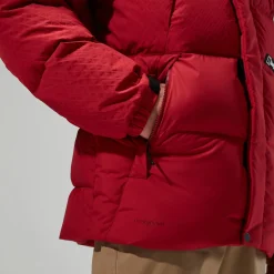 Berghaus Men's Fawdon Down Jacket - Dark Red/Black Hot