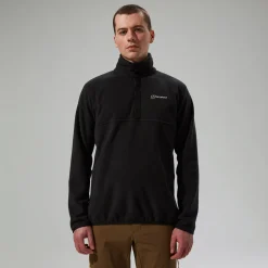 Berghaus Men's Felltop Snap Fleece Pullover - Black Fashion
