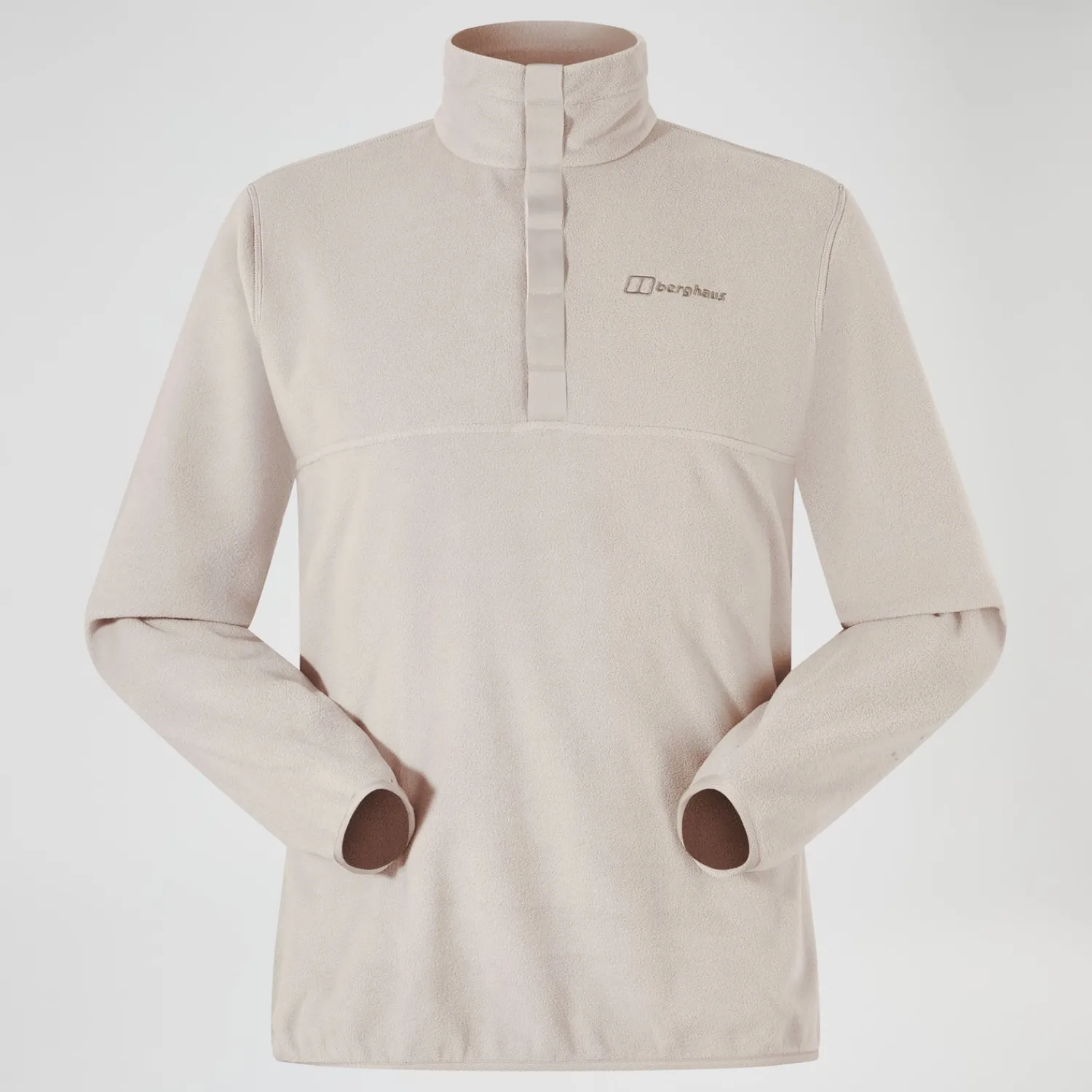 Berghaus Men's Felltop Snap Fleece Pullover - Grey Fashion