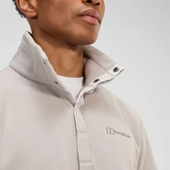 Berghaus Men's Felltop Snap Fleece Pullover - Grey Fashion