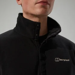 Berghaus Men's Felltop Snap Fleece Pullover - Black Fashion