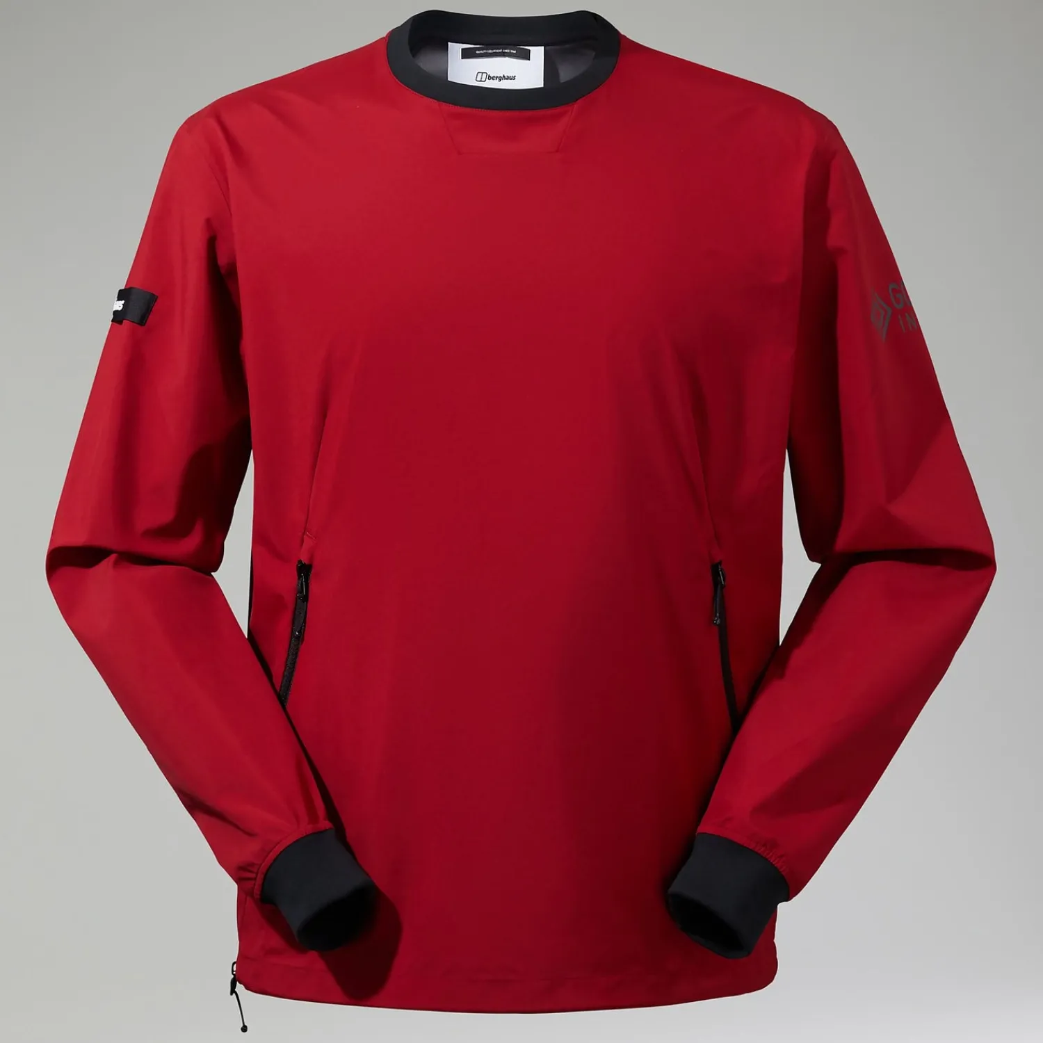 Berghaus Men's Fenham Softshell Crew - Dark red Fashion